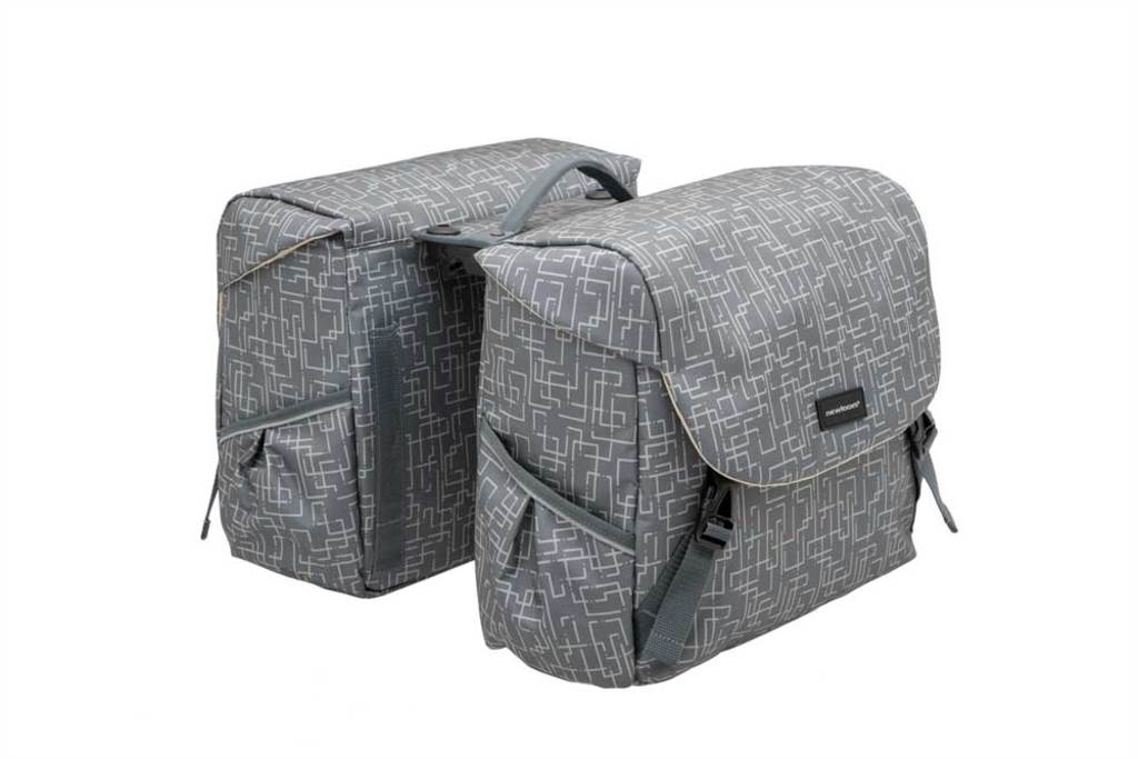 Dubbele-Fietstas-New-Looxs-Mondi-Joy-Double-RT-38-Liter-Ivy-Grey Dubbele-Fietstas-New-Looxs-Mondi-Joy-Double-RT-38-Liter-Ivy-Grey